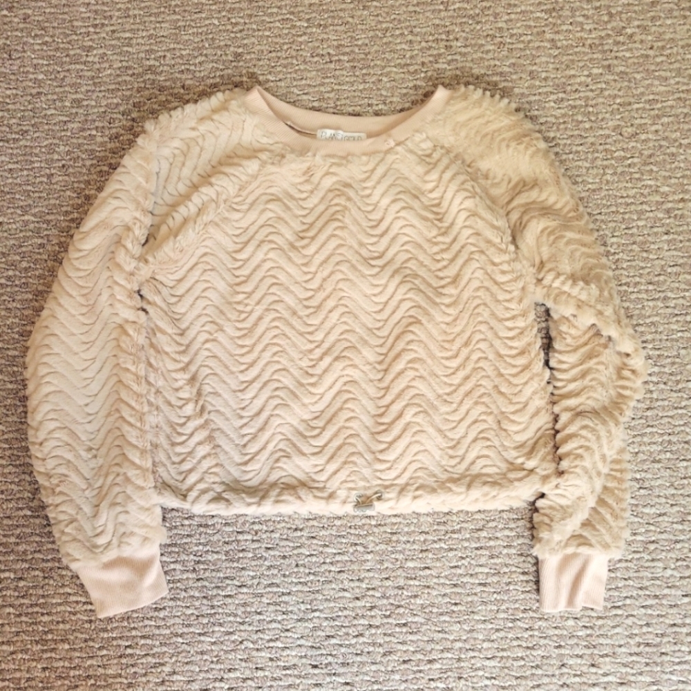 NEW Beige Crop Sweater